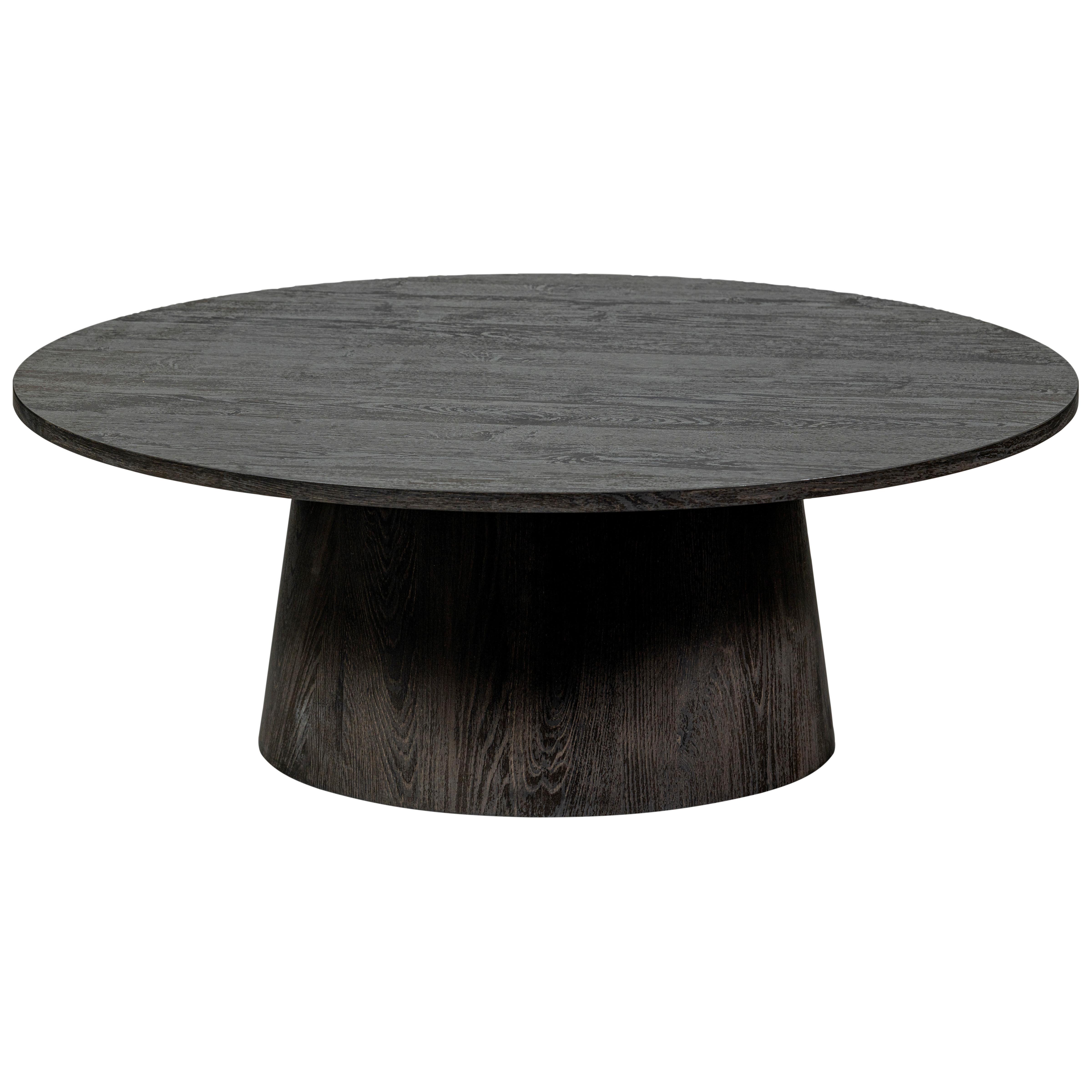 Couchtisch Vito Dunkelbraun D: 100 cm - Dunkelbraun, Design, Holzwerkstoff (100/100/35cm) - Livetastic