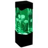 LAMPE DÉCORATIVE LED QUALI - Transparent/noir, MODERN, matière synthétique (7,5/7,5/23,3cm) - Mömax