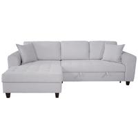 Kutna Garnitura Moritz - svijetlo siva, Trend, tekstil (155/265cm) - Modern Living