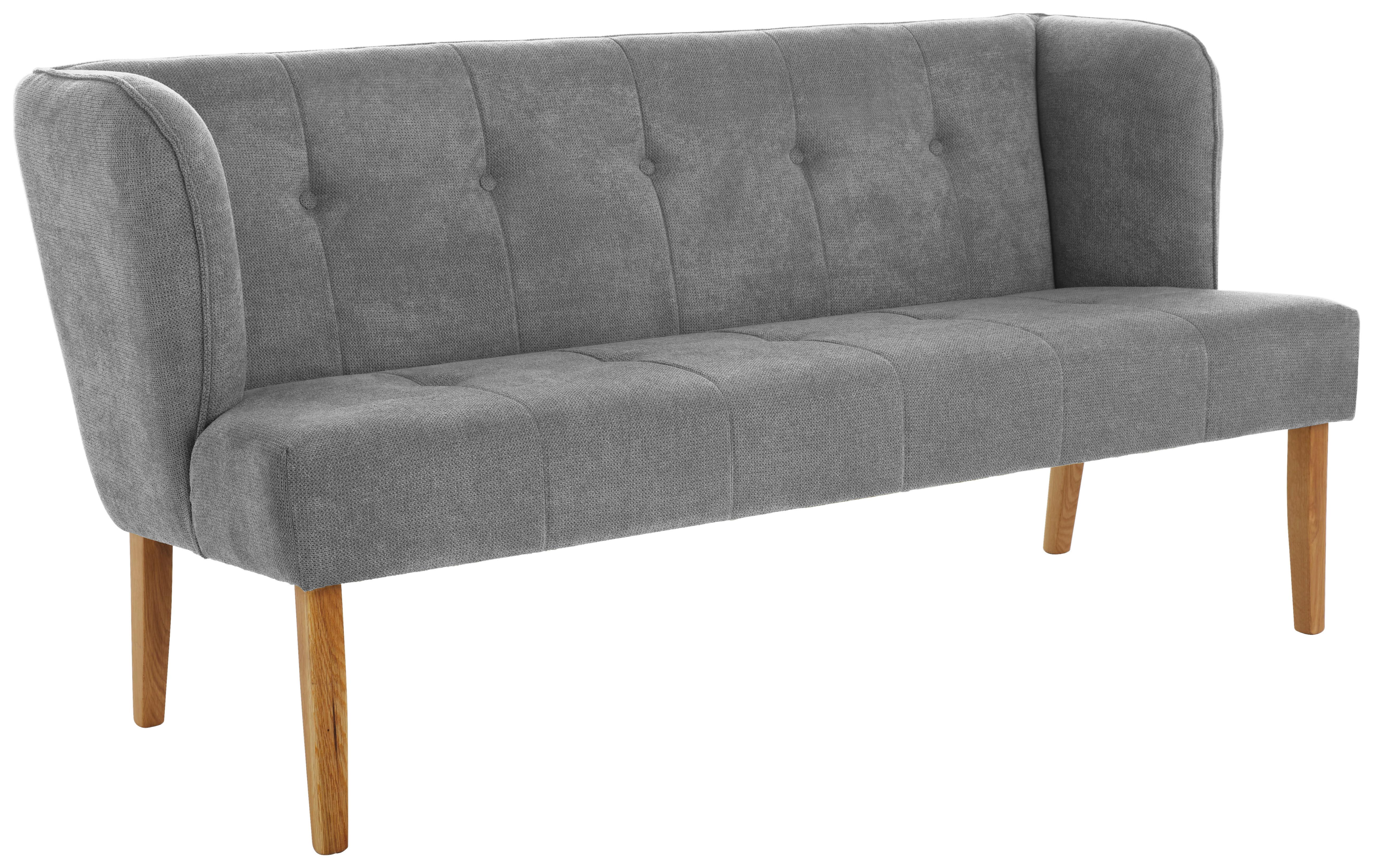 Ülőpad Astonia - szürke, Konventionell, textil/fa (179/88/76cm) - Cantus