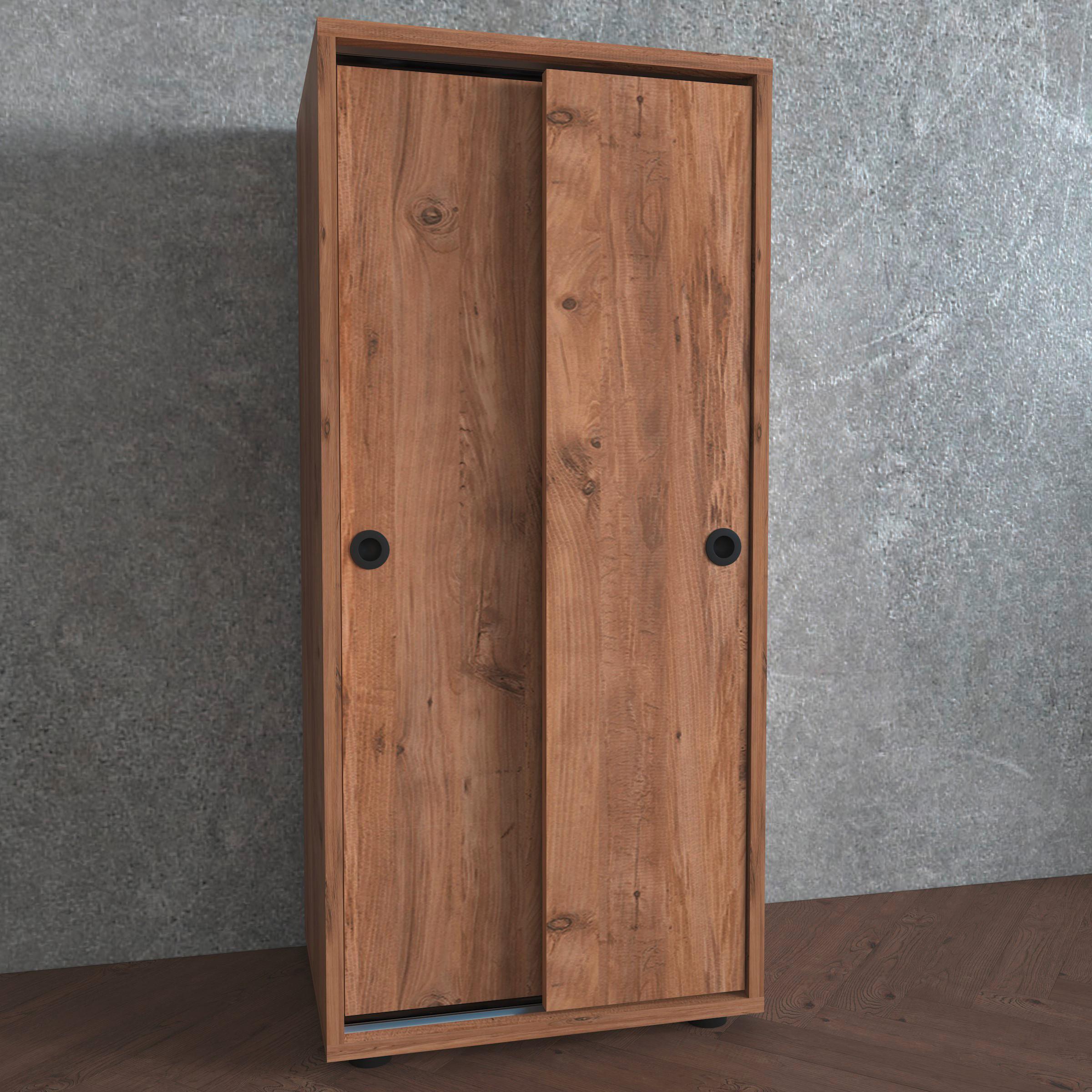AKTENSCHRANK ULAS - Honigeiche, Design, Holzwerkstoff (49/109/38cm) - MID.YOU