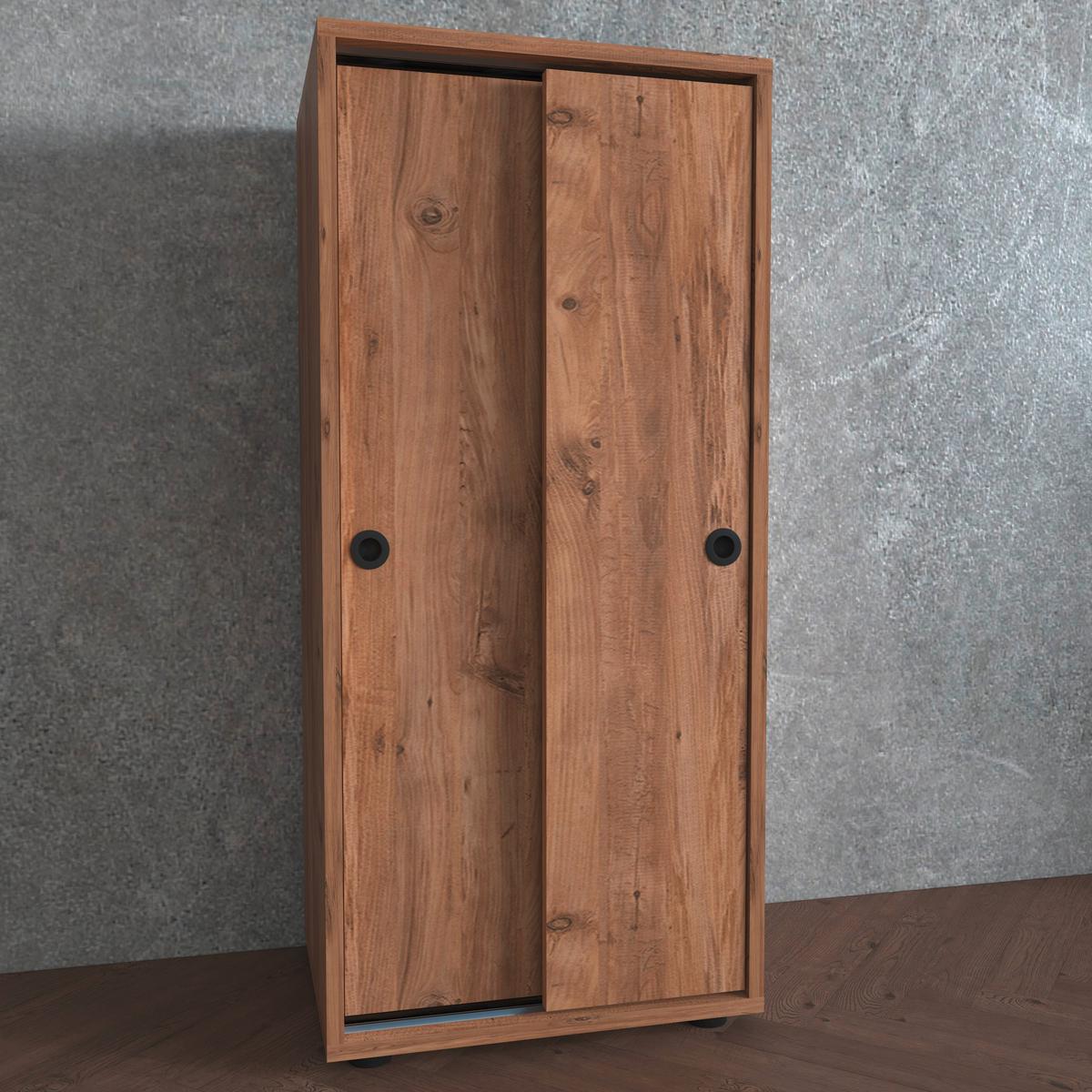 Arhivska Omara Ulas, Barva Hrasta - medeni hrast, Design, leseni material (49/109/38cm) - MID.YOU