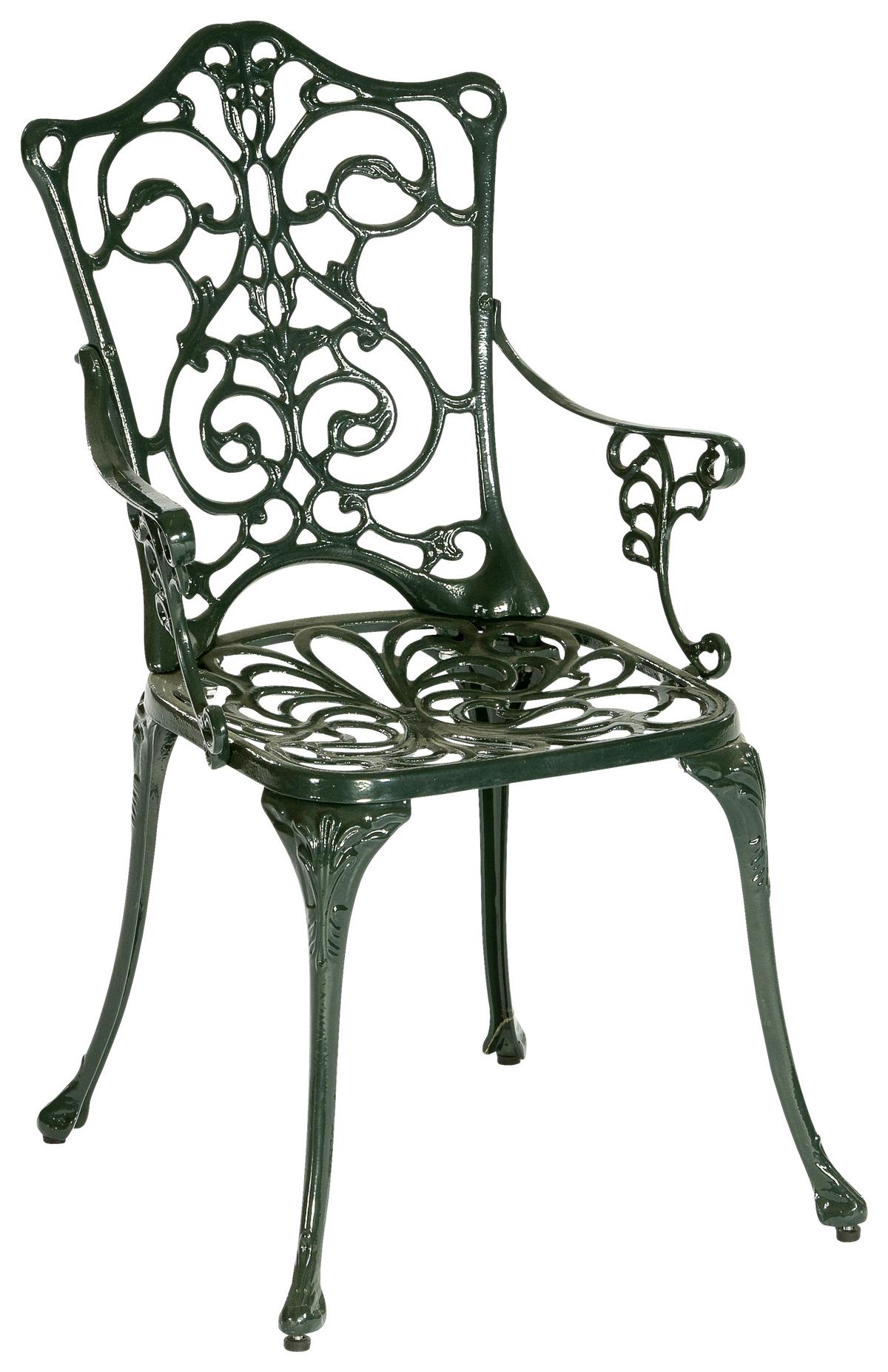 Set Za Balkon Lugano, Zelena, Aluminij, 3-Delno - zelena, Konvencionalno, kovina - Gardenson