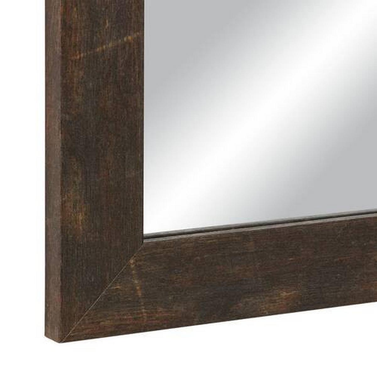 Wandspiegel mit Holzrahmen - Modern, Glas/Holzwerkstoff (62/82cm) - Mömax