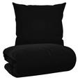 Bettwäsche Iris ca. 135x200cm - Schwarz, Textil (135/200cm) - Mömax modern living