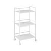 RULLVAGN LUAN II -BASED/SB- - vit, Modern, metall/plast (42,5/81/29cm) - Based