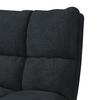 BARHOCKER CAJA - Schwarz, MODERN, Holz/Textil (47/87-107/49cm) - Bessagi Home