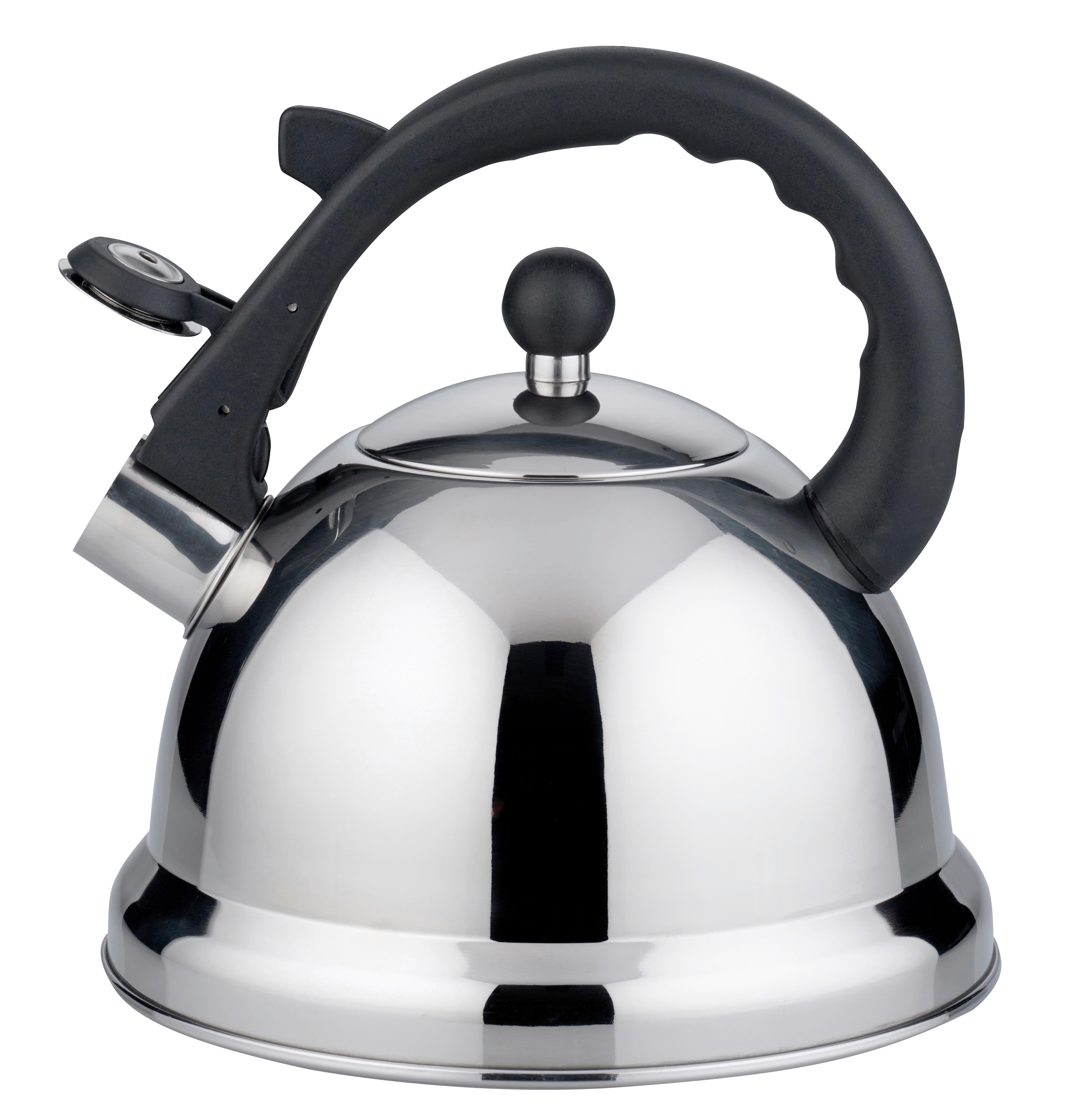 Wasserkessel Ronda Schwarz/Silber ca. 2,4l - Silberfarben/Schwarz, Basics, Kunststoff/Metall (2,4l) - ELO