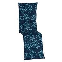 Relaxsesselauflage Bunde ca. 171x50 cm Blau - Blau, Design, Textil (171/50/6cm) - Gardenson