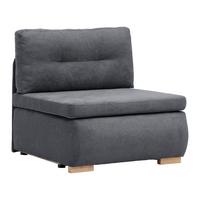 Fotelja Na Razvlačenje Modena - prirodne boje/crna, tekstil/plastika (89/88/90cm) - Modern Living