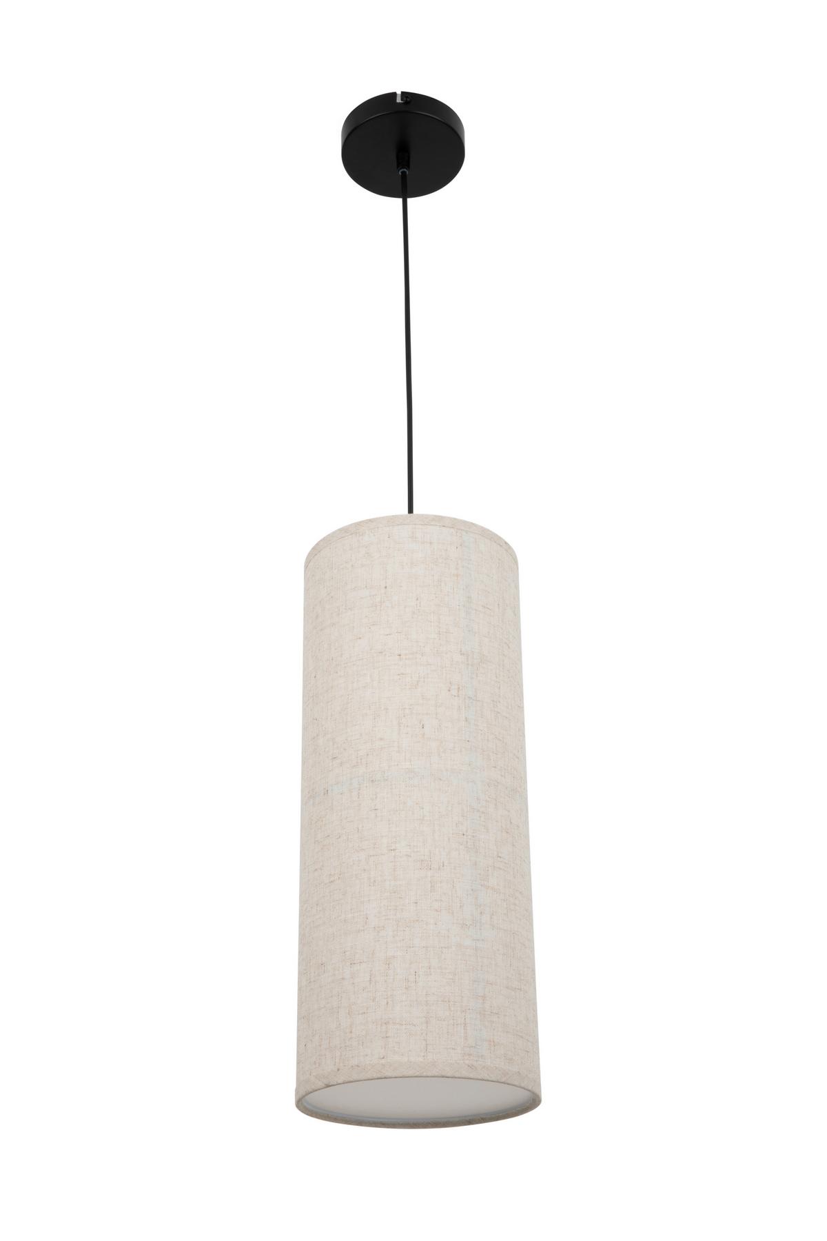 LAMPA WISZĄCA KUSUMA - beżowy, Design, tworzywo sztuczne/metal (18/120cm) - Collet's Monde