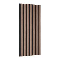 Akustikpaneel Ashley Walnussfarben 4-teilig - Walnussfarben, MODERN, Holz/Holzwerkstoff (60,5/28/1,2cm) - Based