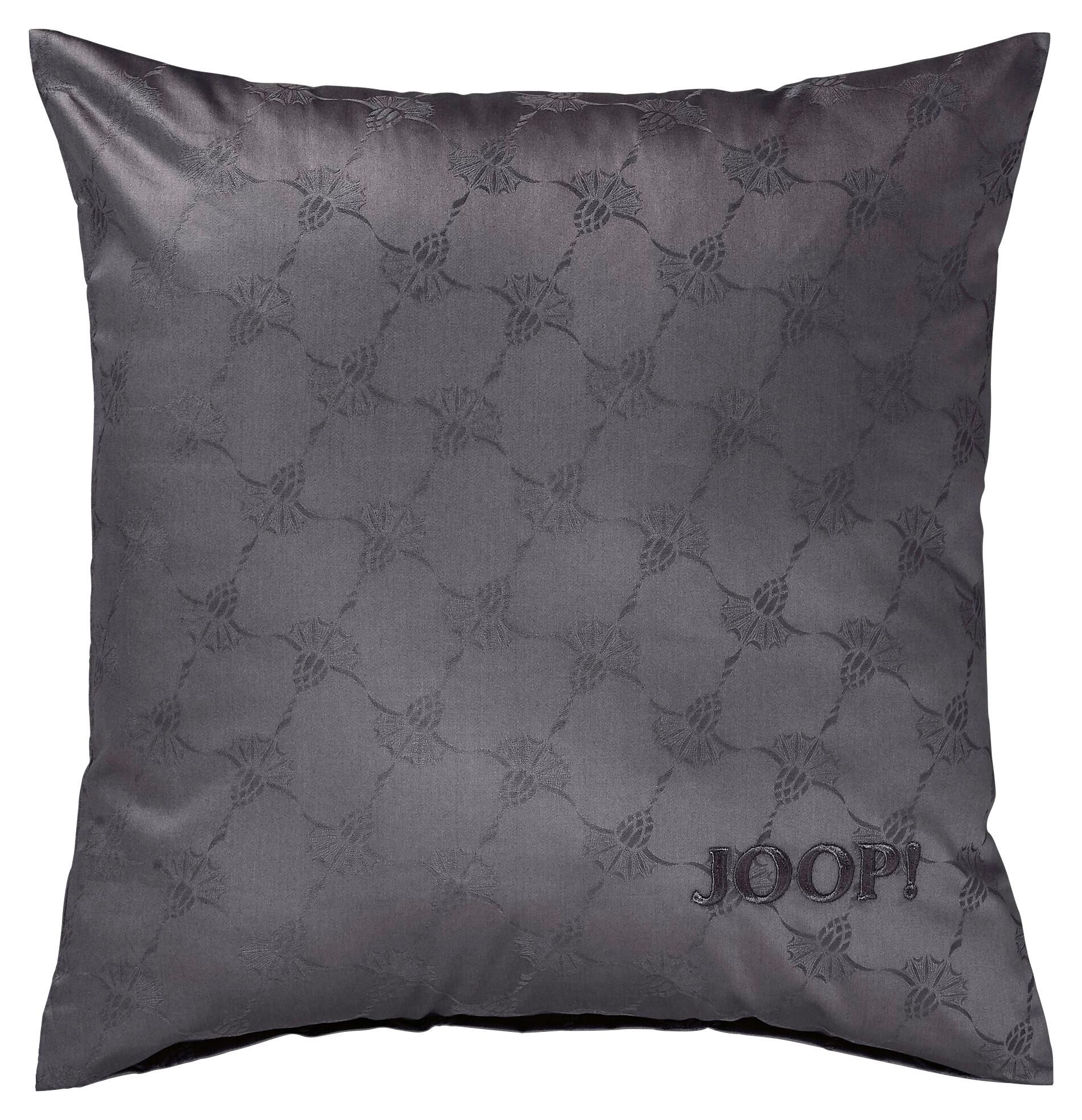 POSZWA NA PODUSZKĘ JOOP! CORNFLOWER - antracytowy, Basics, tkanina (40/40cm) - Joop!