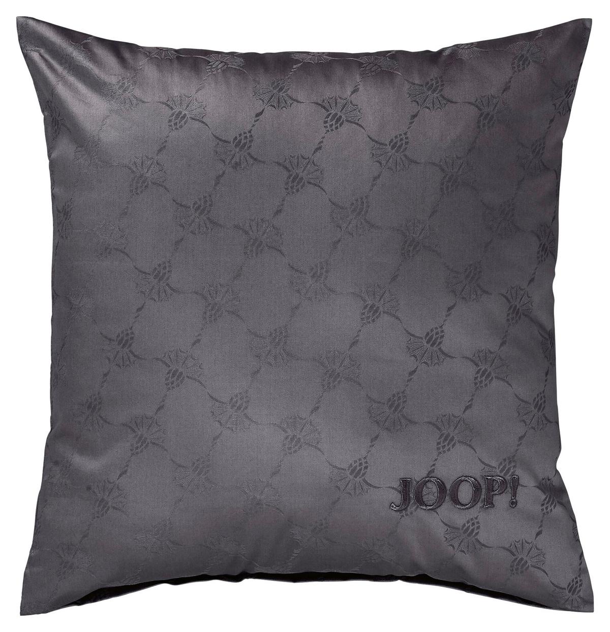 POSZWA NA PODUSZKĘ JOOP! CORNFLOWER - antracytowy, Basics, tkanina (40/40cm) - Joop!