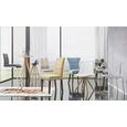 Bárszék Ida - fekete/ezüst színű, modern, műanyag/textil (46/40/105cm) - MÖMAX modern living