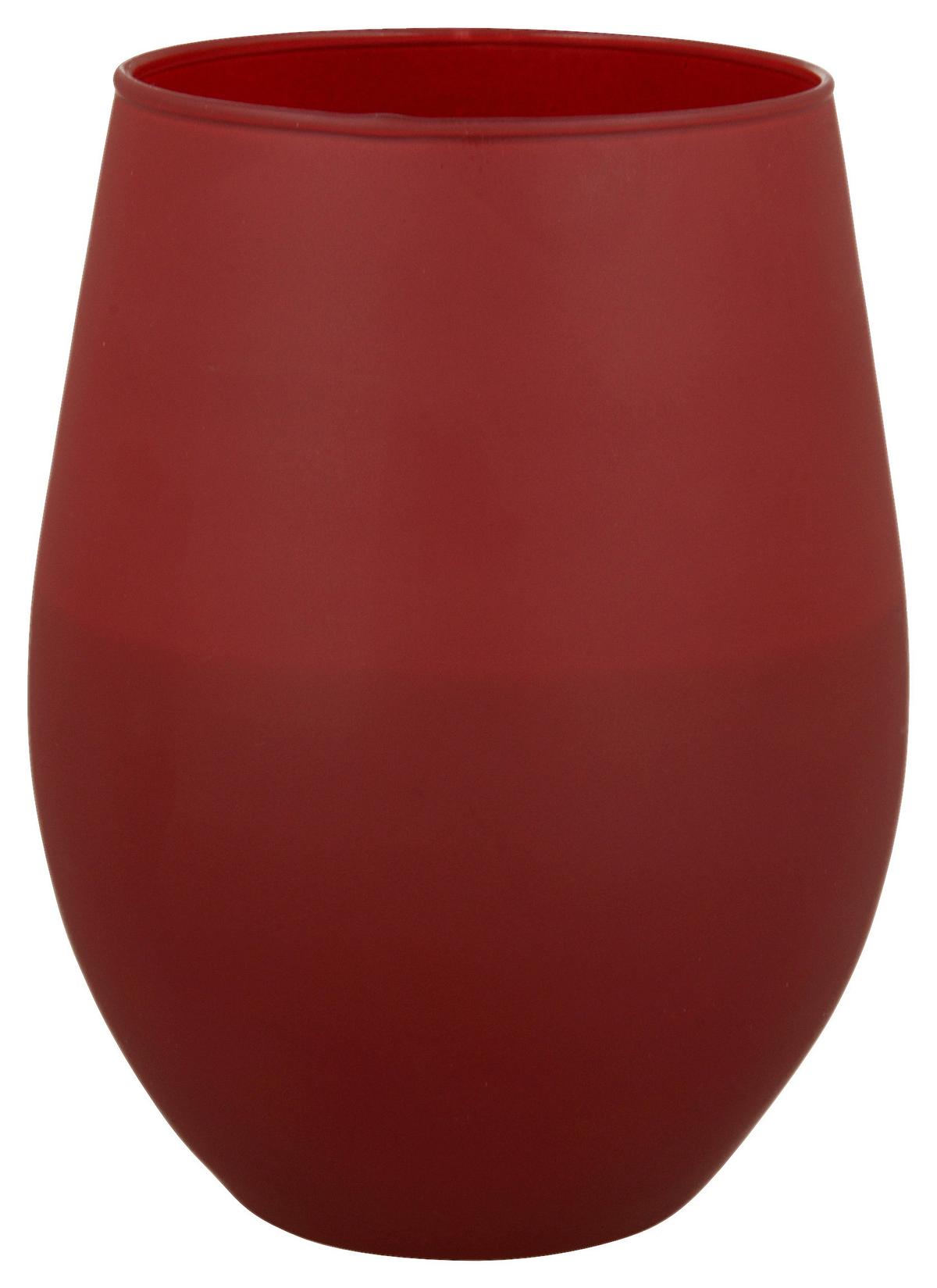 Gyertya Üvegben Candela - feketeszeder/korall, Üveg (7,6/12,5cm) - Modern Living