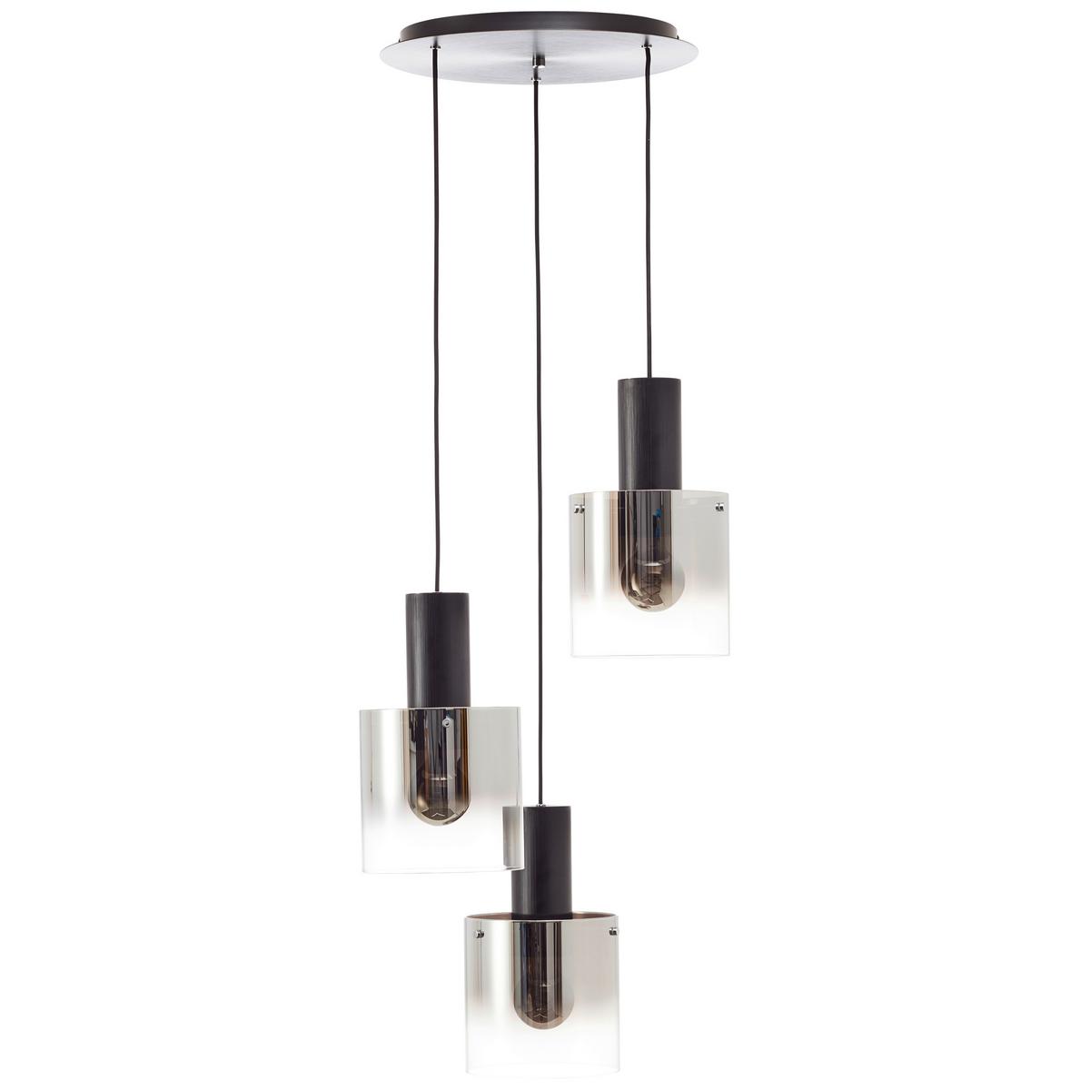 LAMPA WISZĄCA 91069A93 ALESUND - czarny, Design, metal/szkło (50/200cm) - Dieter Knoll