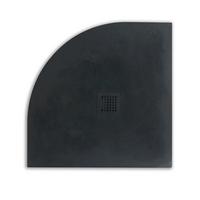 Cădiță duș PT2029 - antracit, Modern, piatră (90/3/90cm)
