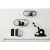 VÄGGHYLLPLAN SET JESSICA -SB- - svart, Modern, metall (43/18/10cm) - Mömax