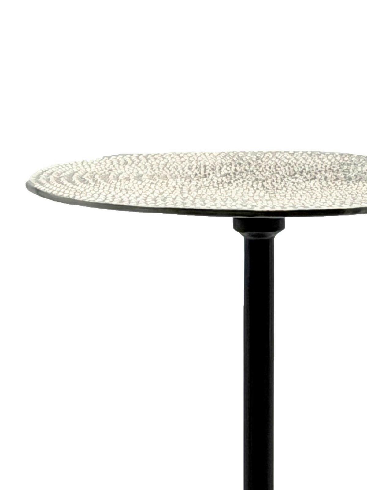 BEISTELLTISCH WL7.494 - Silberfarben, Design, Metall (29/60/29cm) - Livetastic