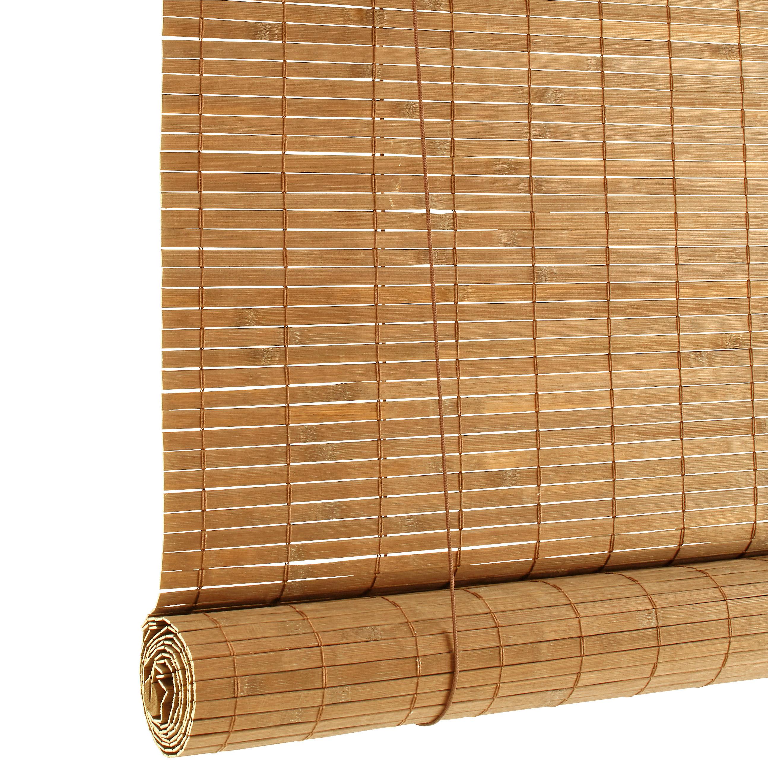 RULLGARDIN WOODY - brun, Lifestyle, trä (120/180cm) - Modern Living
