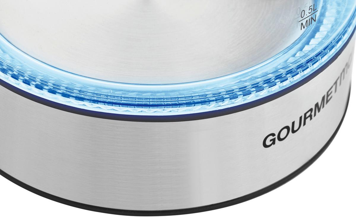 CZAJNIK ELEKTRYCZNY 12053 - kolor stalowy/czarny, Basics, tworzywo sztuczne/metal (21/15/24cm)