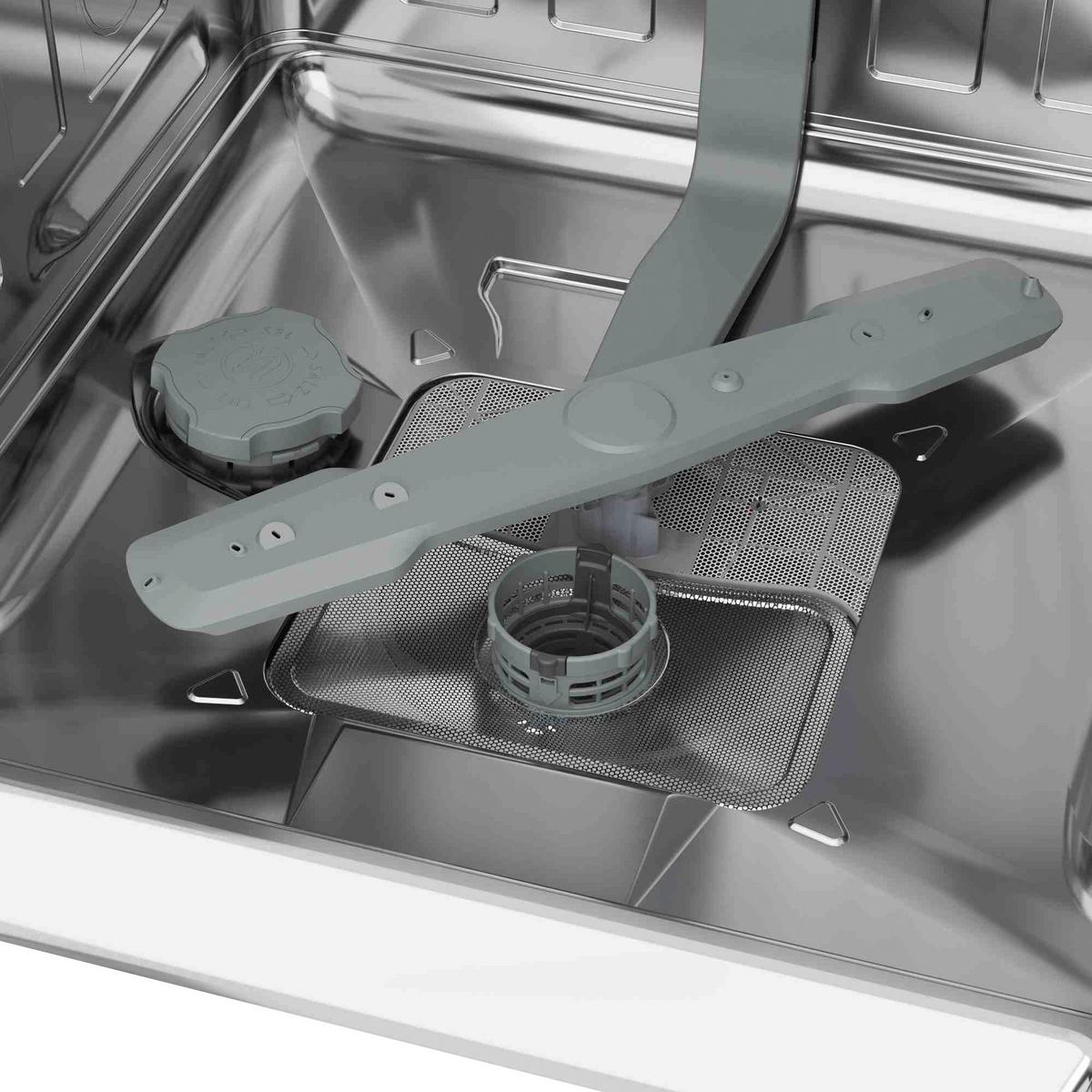 Geschirrspüler BDIN25530 Edelstahlfarben - Edelstahlfarben, MODERN, Metall (59,8/81,8/55cm) - Beko