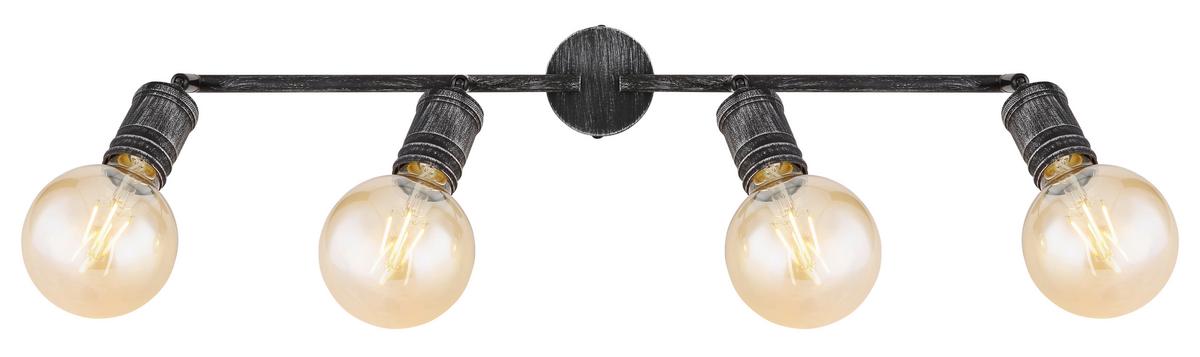 Reflektor Ottilie - barve niklja, Basics, kovina (60/8/11cm) - Globo