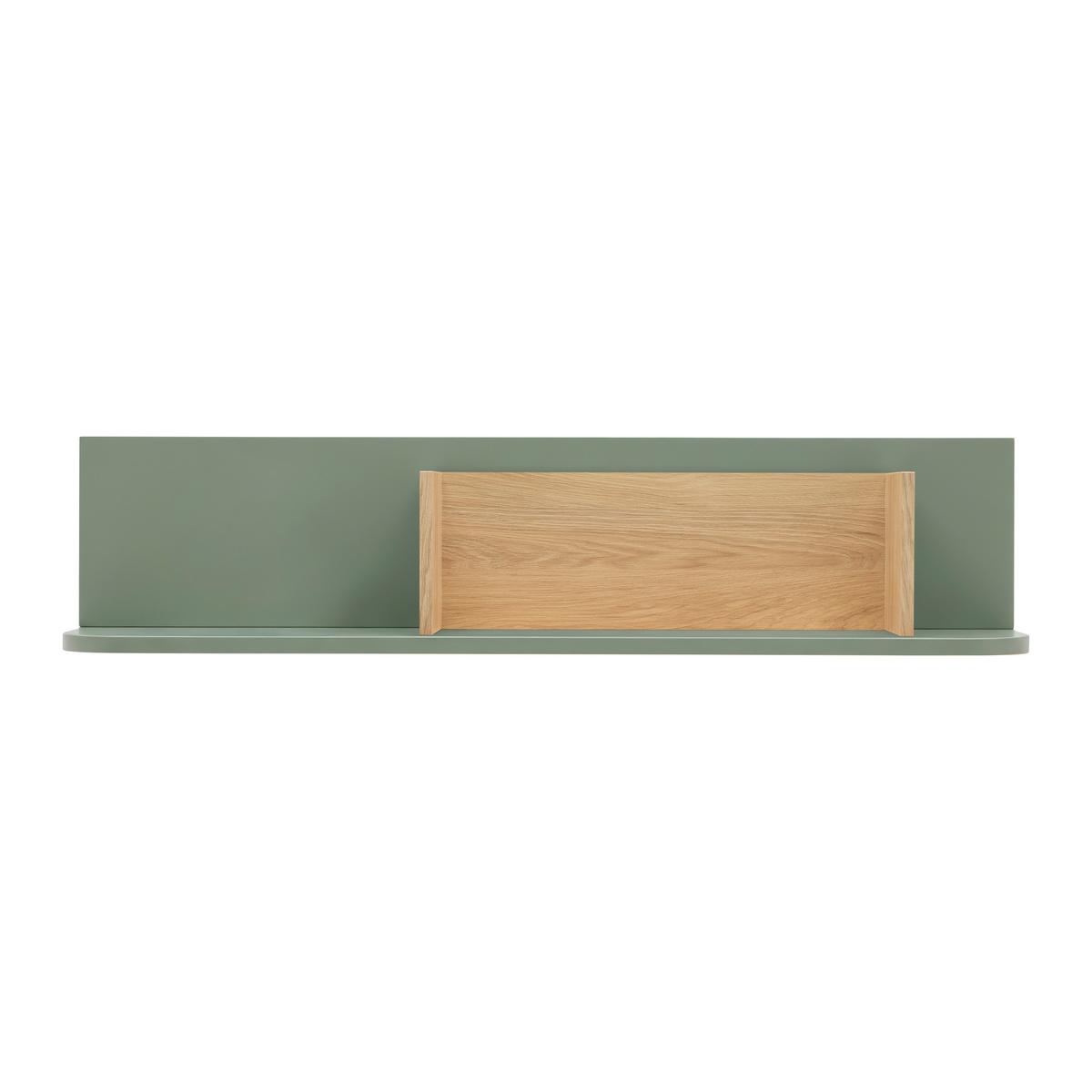 Wandboard Lagos Salbeigrün/Eiche Artisan - Salbeigrün/Eiche Artisan, MODERN, Holzwerkstoff (120/27/23,4cm) - Premium Living