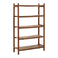Állópolc Jasmin - natúr, Modern, fa (100/160/38cm) - Bessagi Home