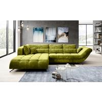 Sarokkanapé Calvin - zöld, Modern, textil (210/84/290cm) - Mömax