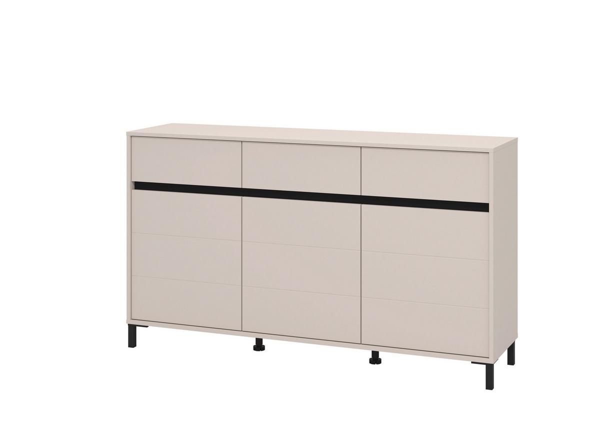 Sideboard Arran Kaschmir - Kaschmir, MODERN, Holzwerkstoff (157/90/40cm) - Mömax