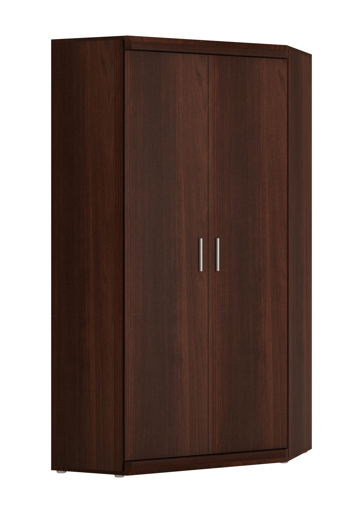 Șifornier pe colț IMPERIAL-D - nucă, Konventionell, material pe bază de lemn (93/195/93cm) - Modern Living