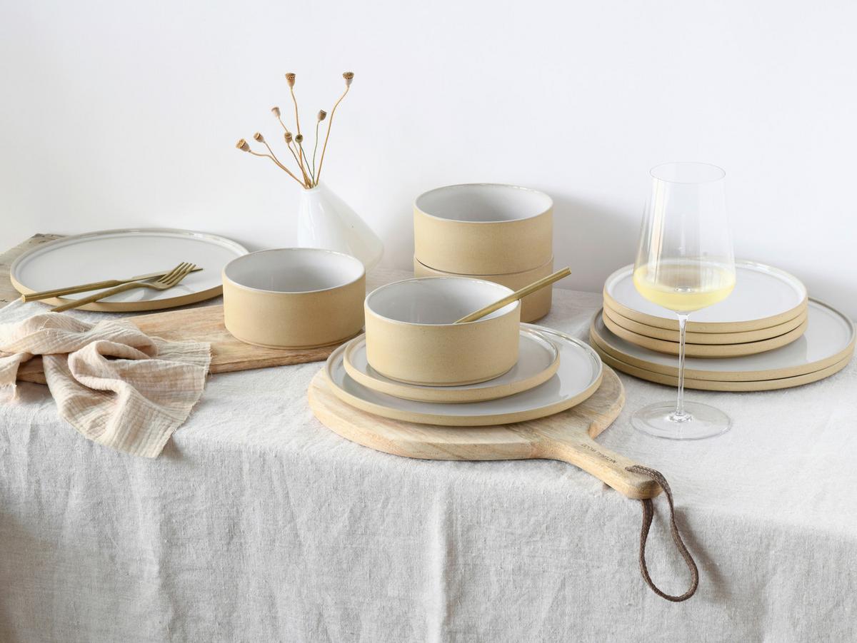 Jedilni Servis Futuro White Sand, 12-Delni - bela/peščene barve, Trend, keramika - Creatable