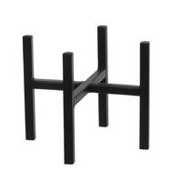 Suport pentru ghiveci plante SOLIDO 1 - negru, Basics, metal (16,5/16cm) - Modern Living