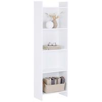 Etajeră BAGER - alb, Modern, material pe bază de lemn (50/160/25cm) - Modern Living