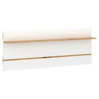 Panou de perete FOGGIA - alb/stejar Artisan, Trend, material pe bază de lemn (188,4/70/23,2cm) - Modern Living