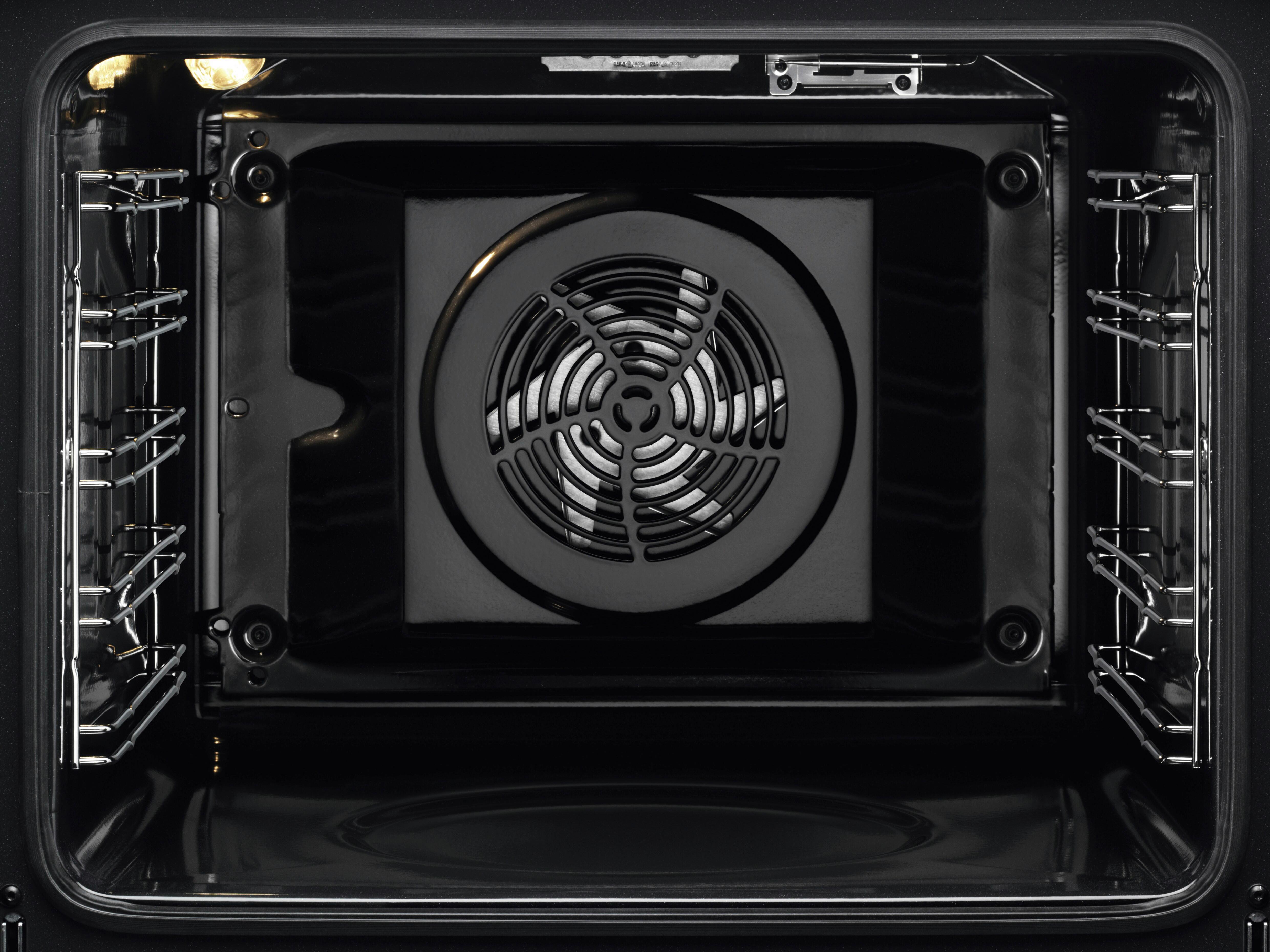 Einbaubackofen BE1100B in Schwarz - Schwarz, MODERN (59,4/59,4/56,8cm) - AEG