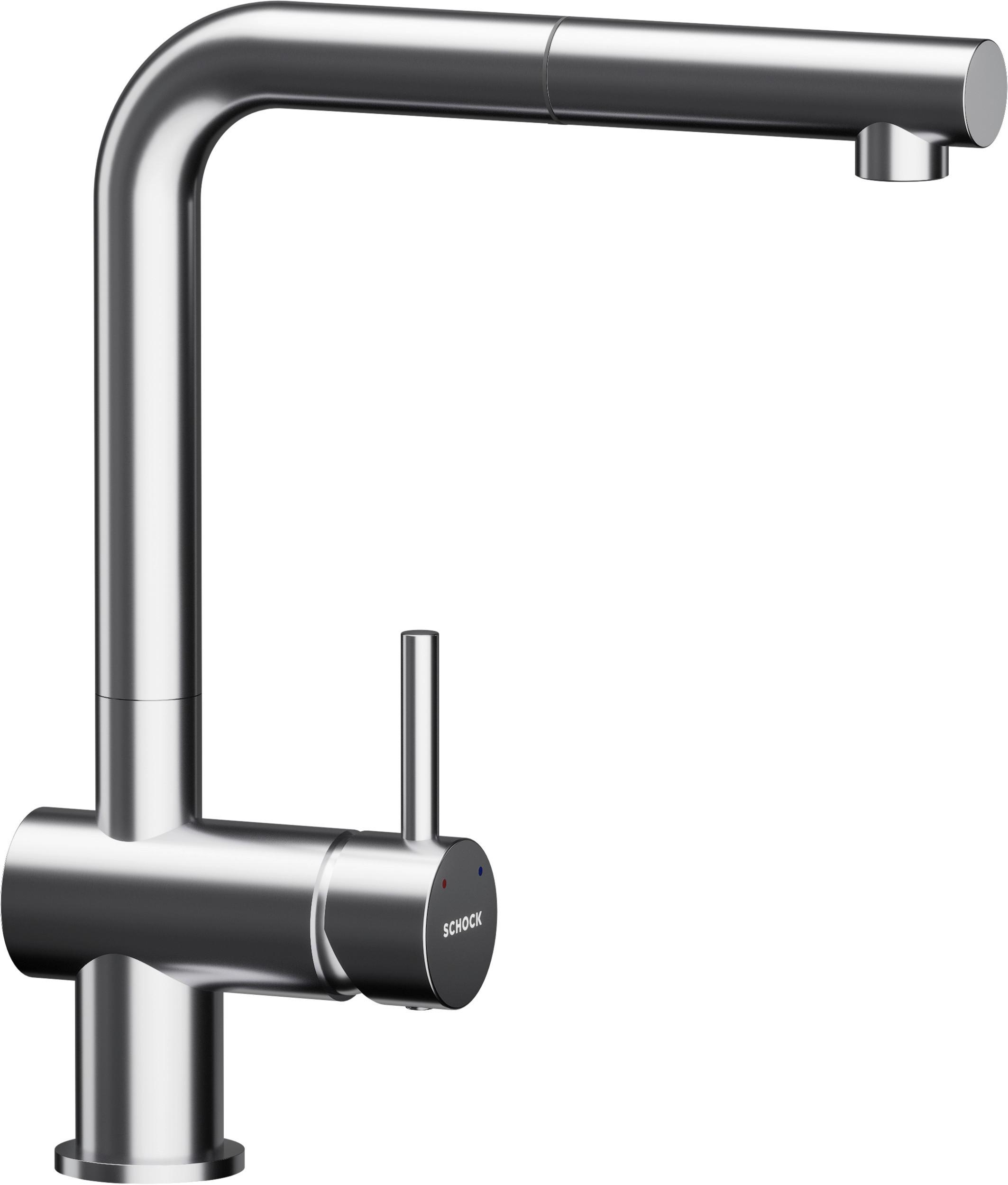 Küchenarmatur 540120EDO - Edelstahlfarben, MODERN, Metall (31cm) - Schock