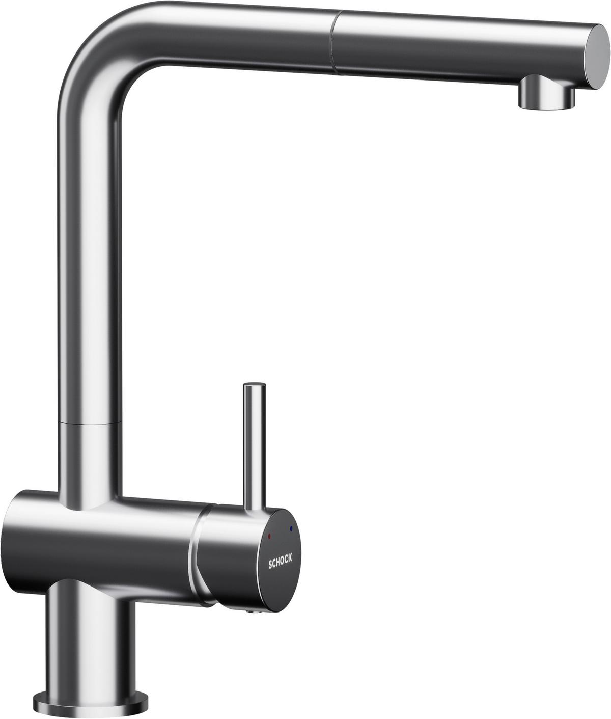 Küchenarmatur 540120EDO - Edelstahlfarben, MODERN, Metall (31cm) - Schock