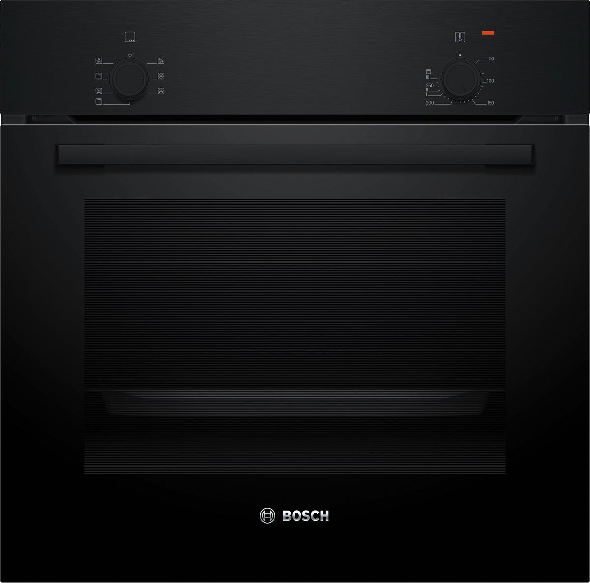 Backofenset HBD211FB66 - Schwarz, MODERN, Glas/Metall (60cm) - Bosch