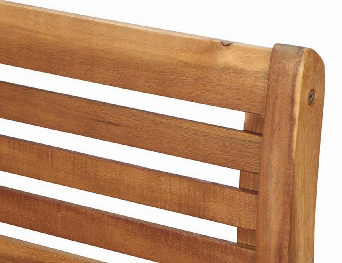 Gartenbank Akazie massiv geölt 508761 - Akaziefarben, MODERN, Holz (120/90/59,5cm) - Siena Garden