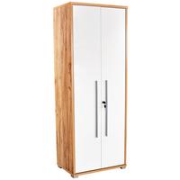 Pisarniška Omara Profi, Bela, Barva Hrasta - barve hrasta/bela, Moderno, leseni material (75/185/35cm) - Mömax