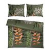 Ágyneműhuzat-garnitúra Kétszemélyes Leavi Xxl - zöld, Modern, textil (200/220cm) - Mömax