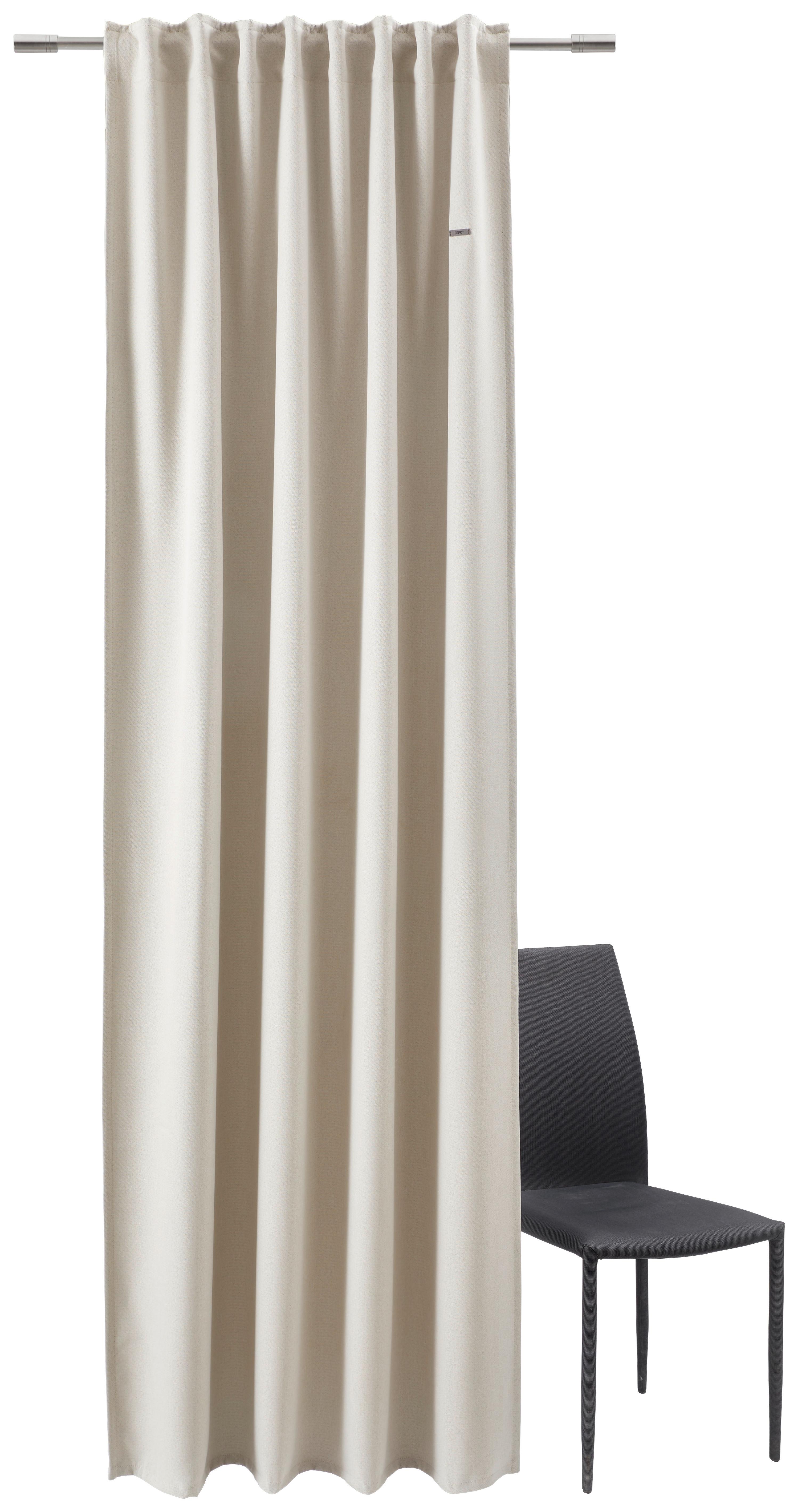 ZASŁONA GOTOWA E-HARP DIMOUT ESPRIT - naturalny, Basics, tkanina (130/250cm) - Esprit