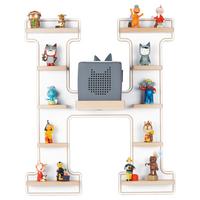 Otroška Polica Boarti, Bela - bela, Moderno, leseni material (46/54/19cm) - MID.YOU