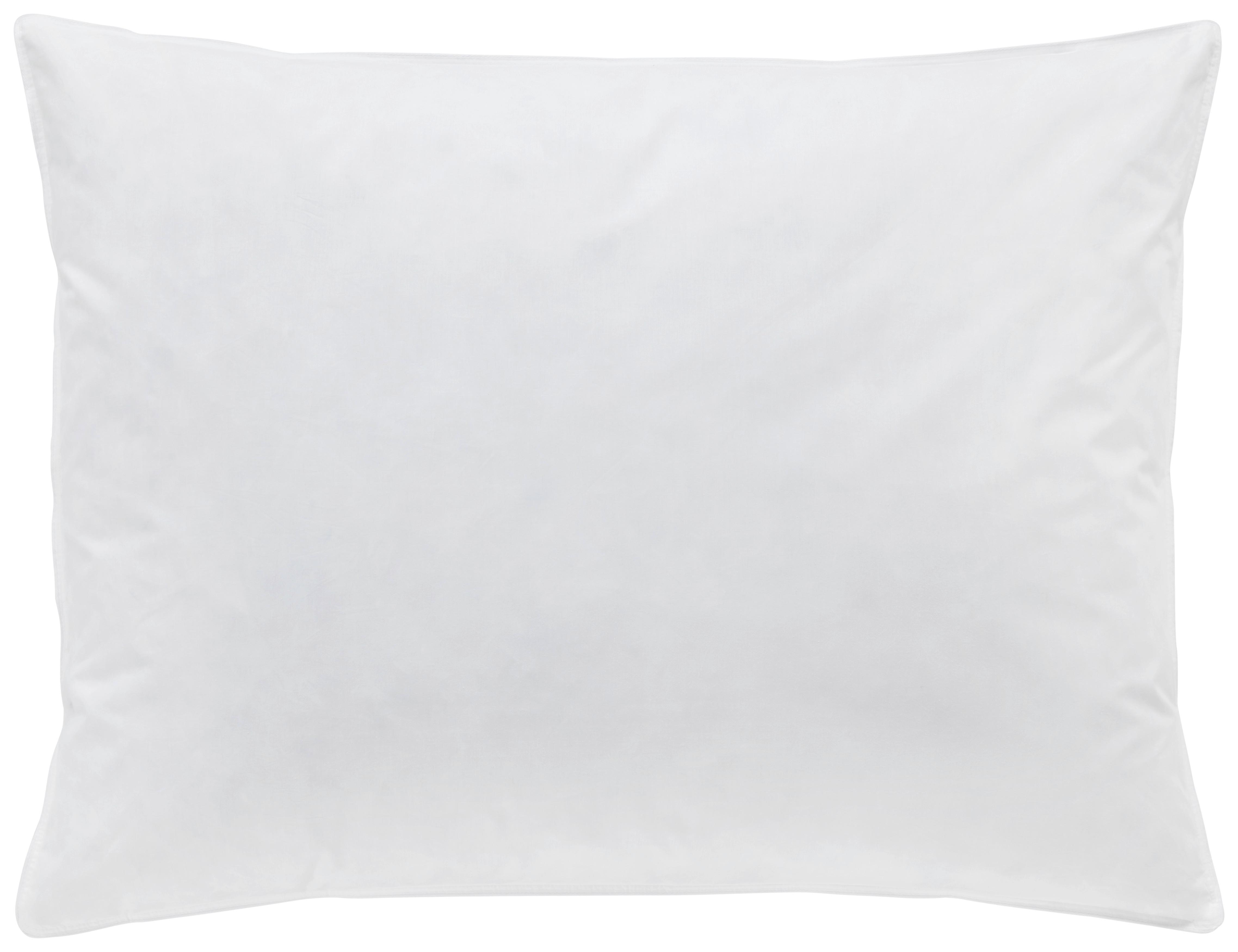 Fejpárna Flach 70/90 - fehér, Konventionell, textil (70/90cm) - Nadana