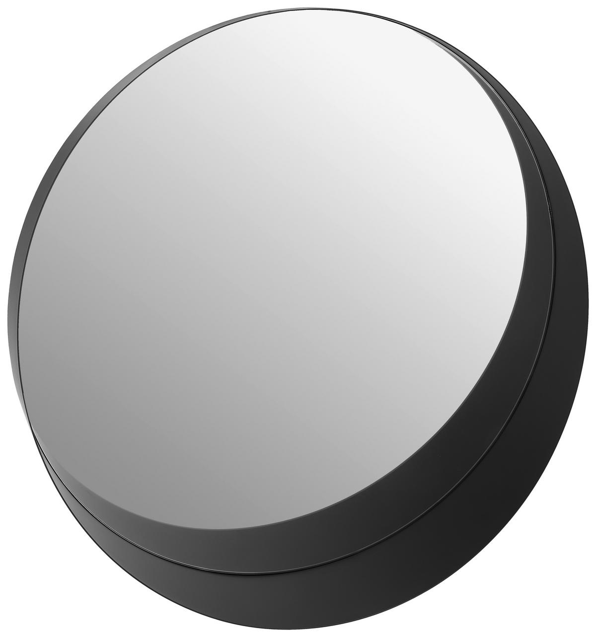 LUSTRO ŚCIENNE CAIPI - czarny, Trend, metal/szkło (30/30/6cm) - Landscape