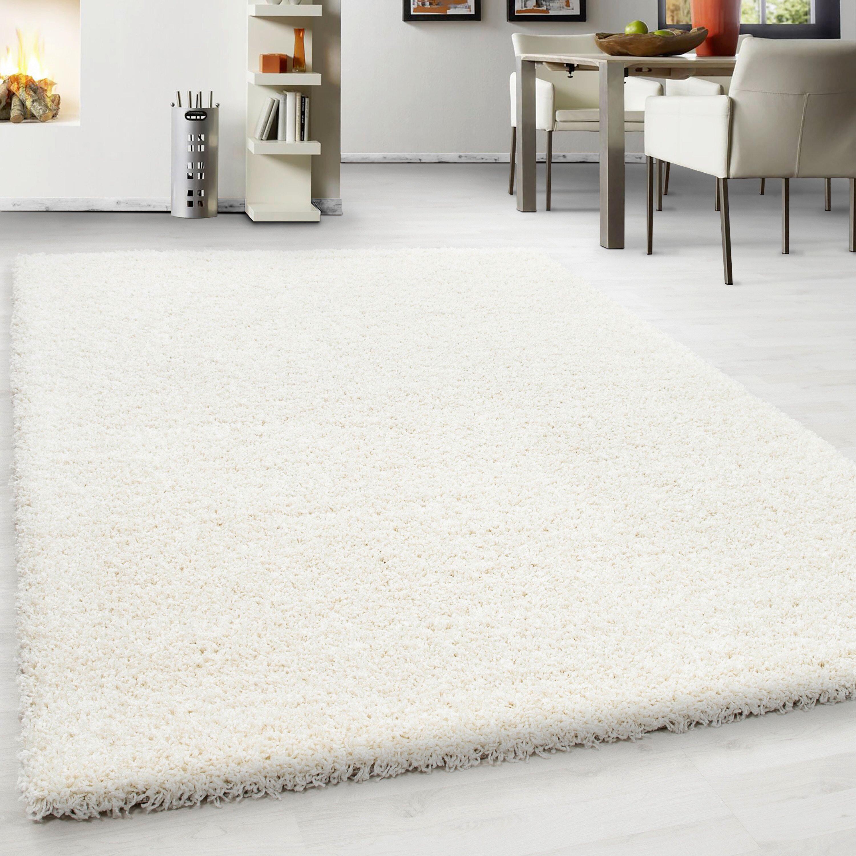 Preproga Z Visokim Florom Life, Krem, 80x150cm - krem barve, Konvencionalno, tekstil (80/150cm) - Novel