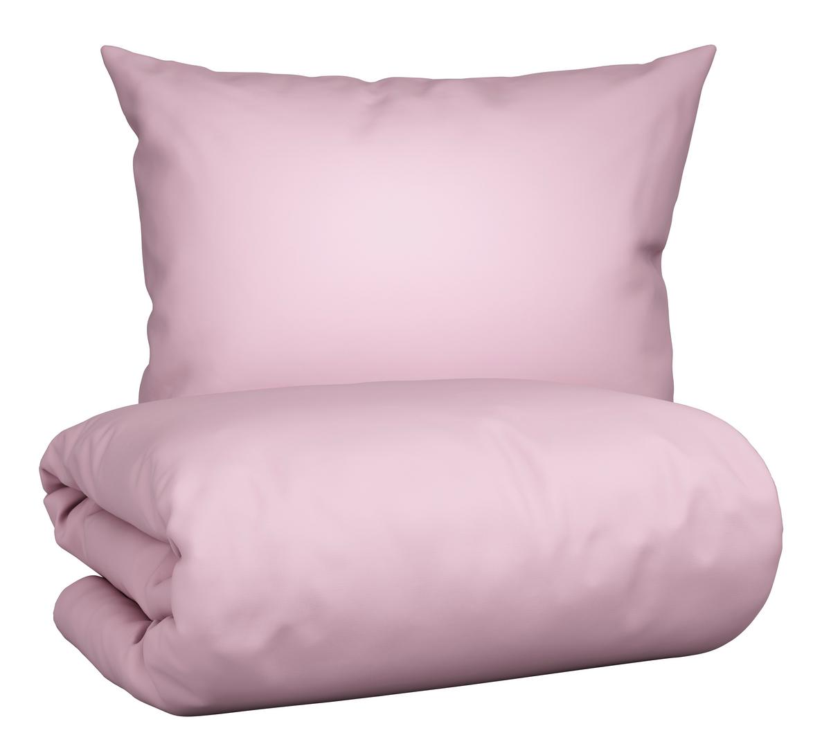 BETTWÄSCHESET IRIS - Rosa, Modern, Textil (160/210cm) - Modern Living